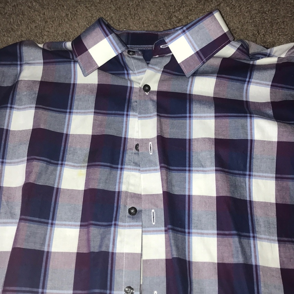J Ferrar plaid shirt size medium
